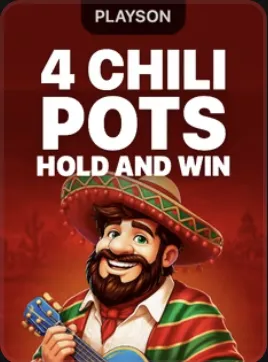 4 Chili Pots: Hold and Win — game tile in the Instant lobby